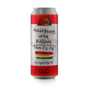 All Different IPA - Paradox Brewery