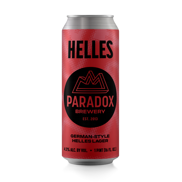 Helles German Style Lager, Paradox Brewery