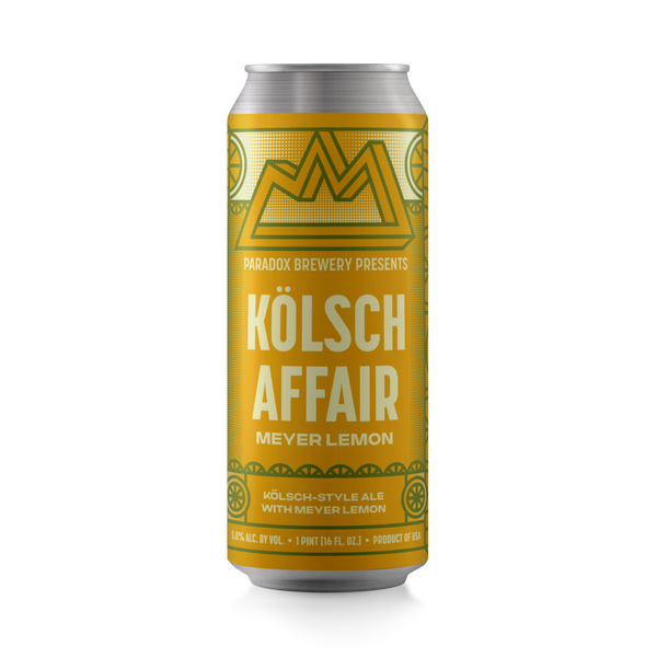 Paradox Brewery The Great Kolsch Affair Lemon