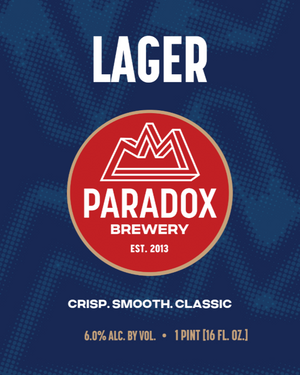 Paradox Brewery Lager